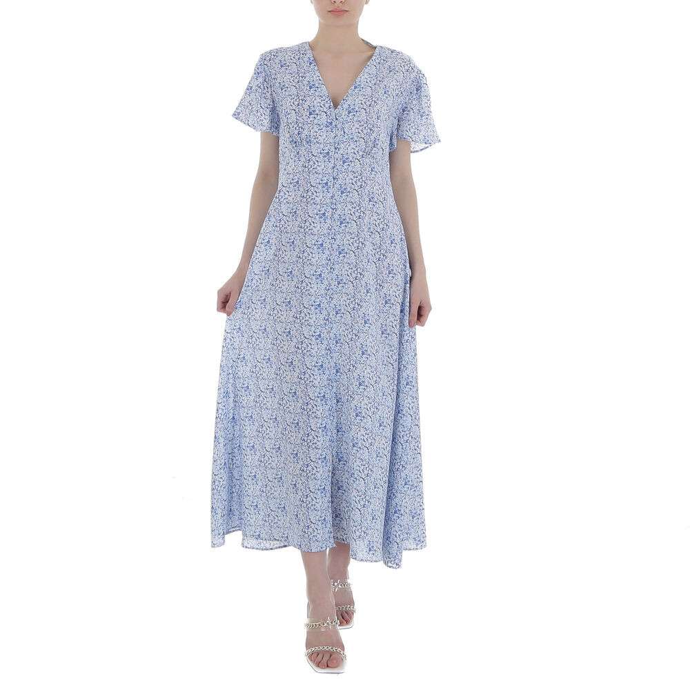 Rochie lunga - JCL albastru dama