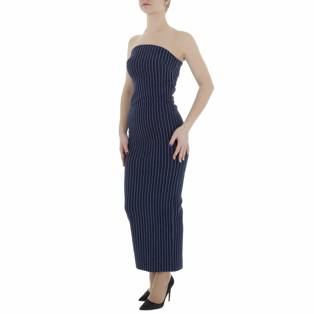Rochie lunga Laulia - DK.albastru dama
