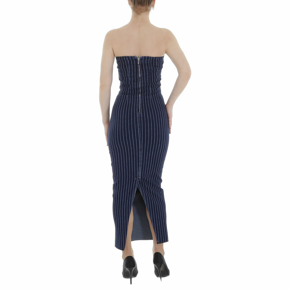 Rochie lunga Laulia - DK.albastru dama