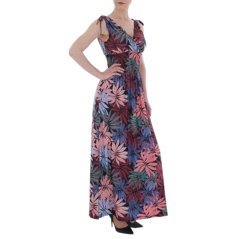 Rochie lunga LEEZIO - D.rosu dama