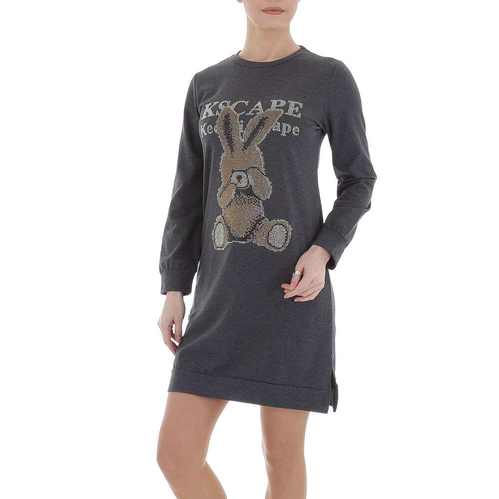 Rochie mini ARINO - gri dama