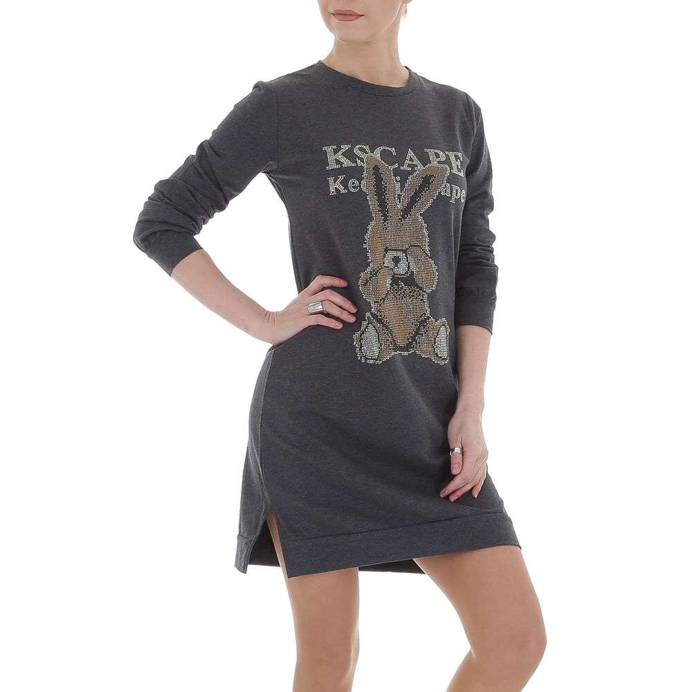 Rochie mini ARINO - gri dama