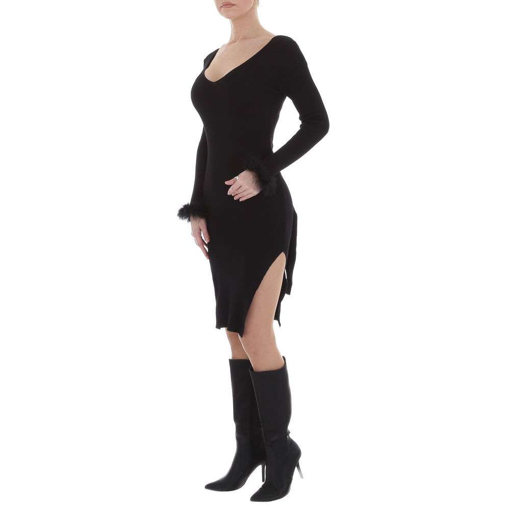 Rochie midi toamna mulata - Emma & Ashley   negru dama