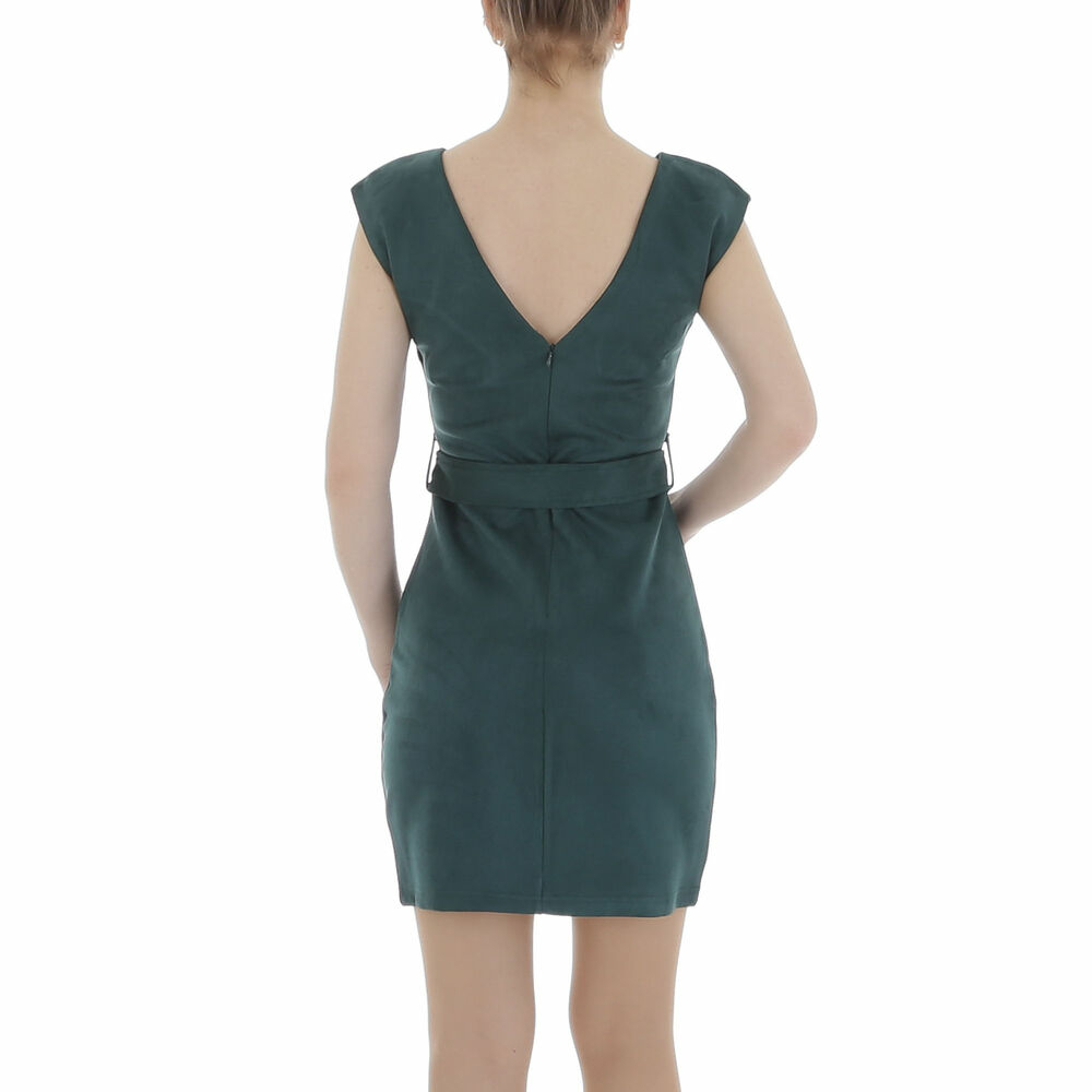 Rochie cocktail scurta - Emma & Ashley verde dama