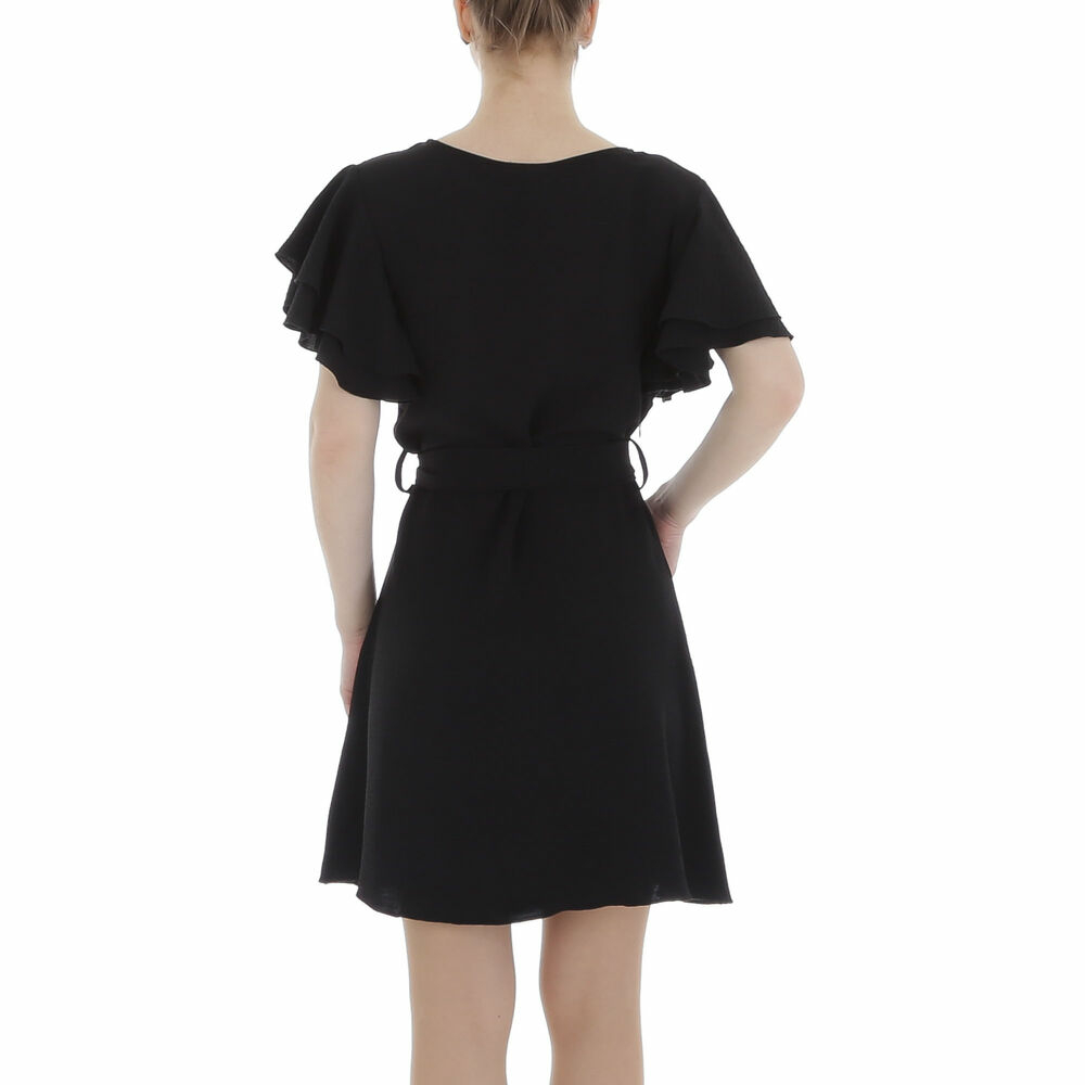 Rochie scurta de vara - negru dama