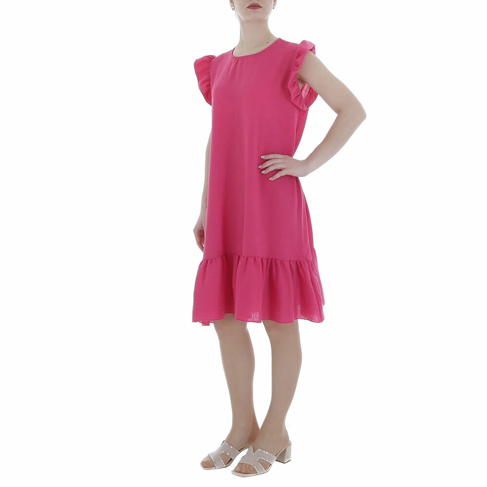 Rochie mini Metrofive - roz fuchsia dama