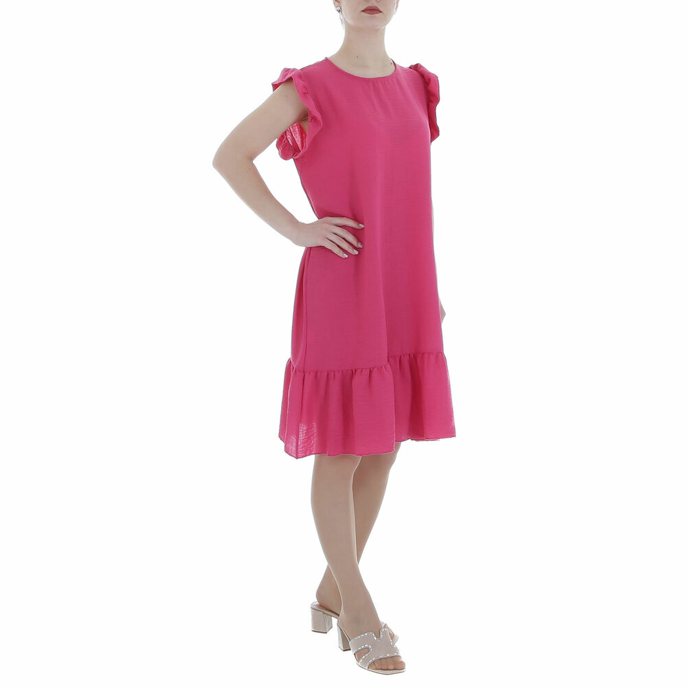 Rochie mini Metrofive - roz fuchsia dama