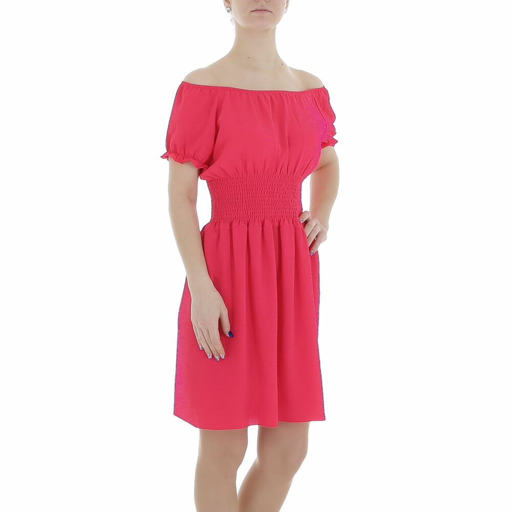 Rochie mini Metrofive - roz fuchsia dama