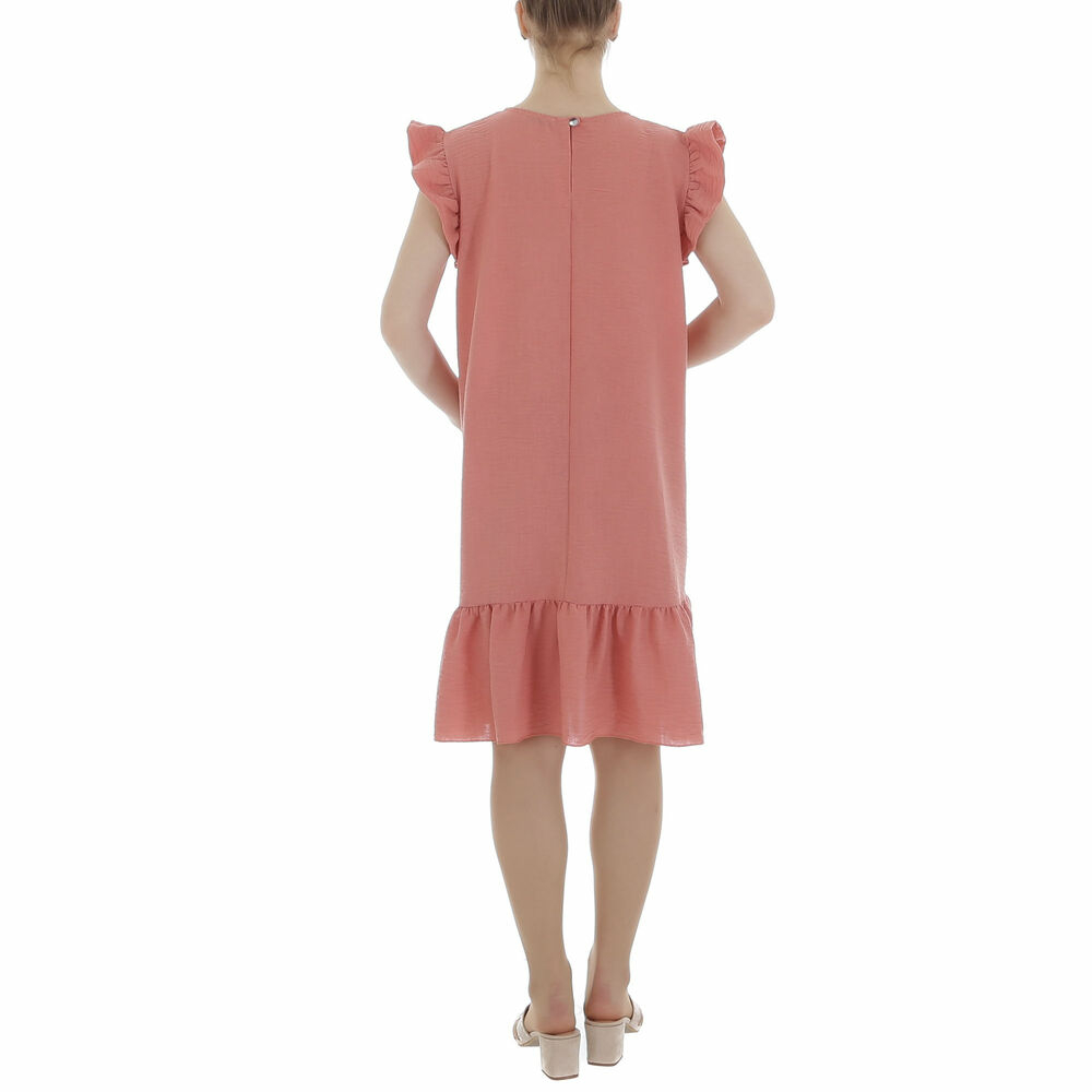 Rochie mini Metrofive - roz pudrat dama