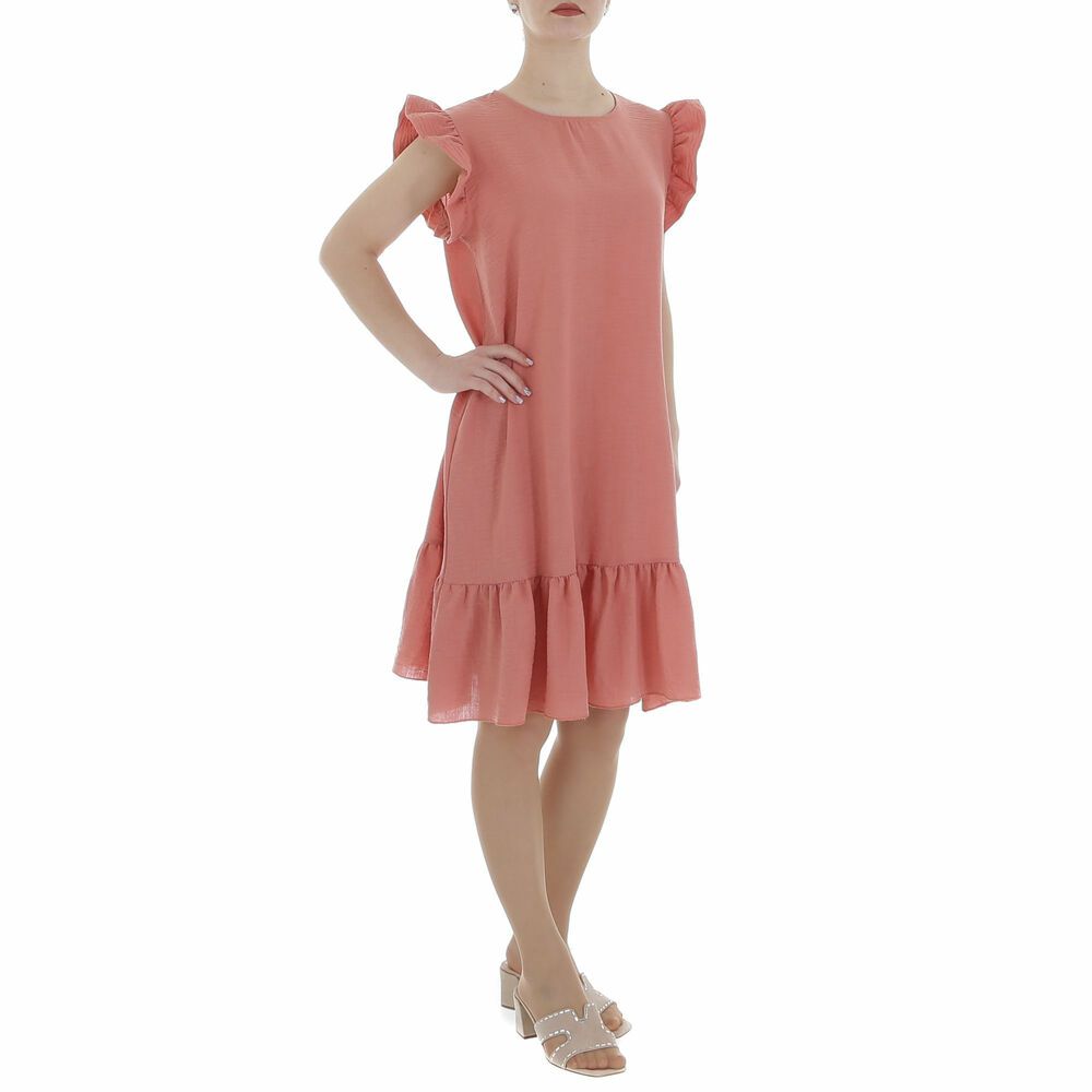 Rochie mini Metrofive - roz pudrat dama