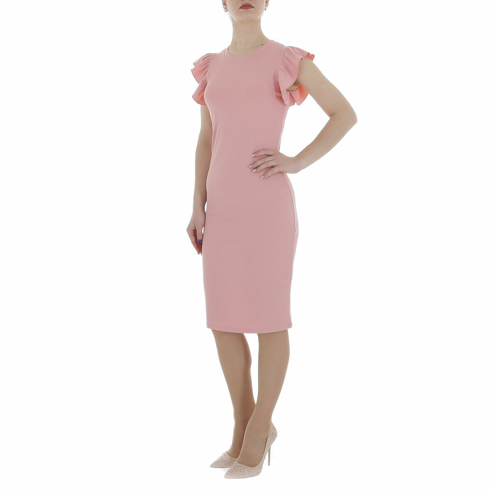 Rochie mini Metrofive - roz pudrat dama