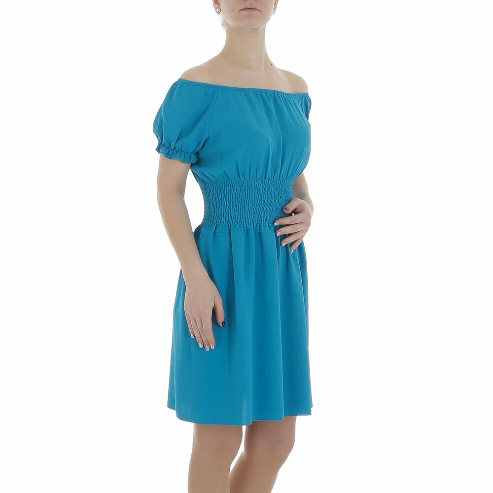 Rochie mini Metrofive - turcoaz dama