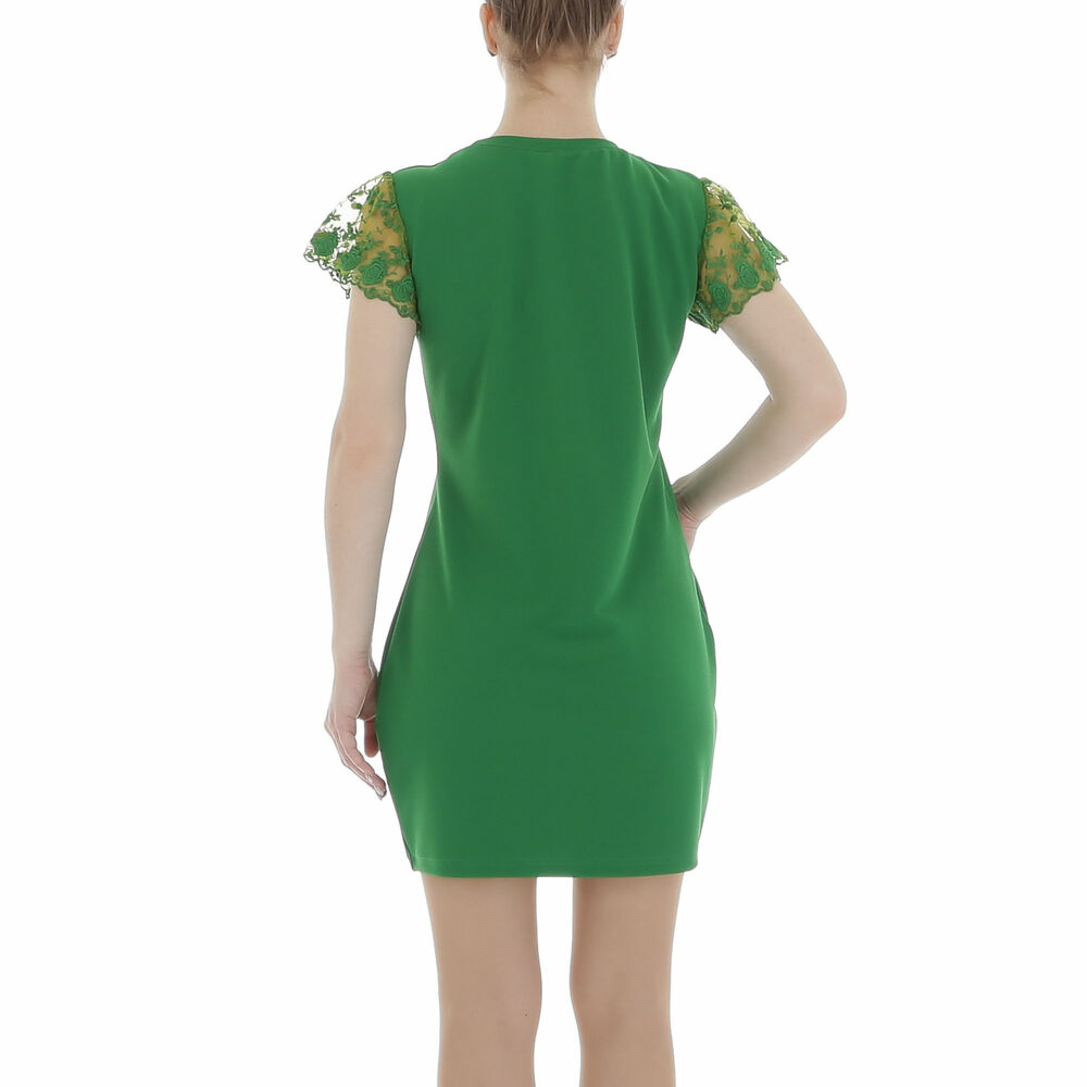 Rochie mini Metrofive - verde dama