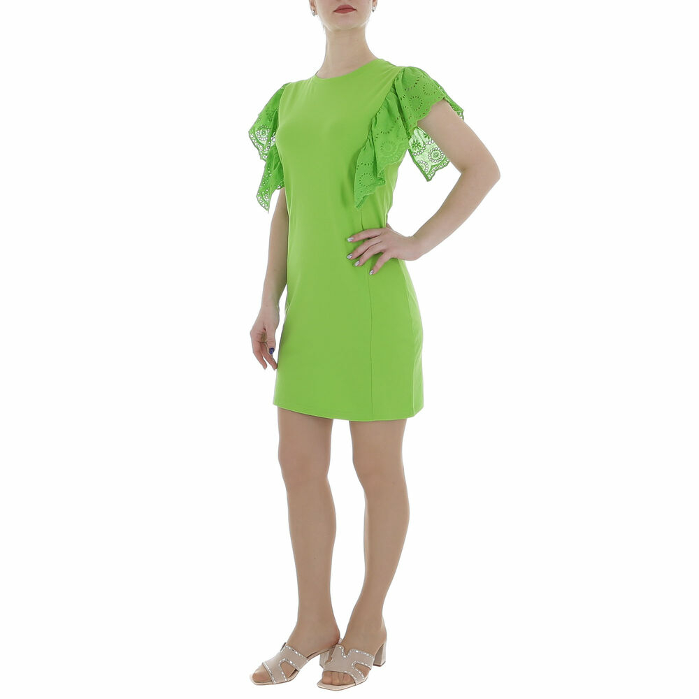 Rochie mini Metrofive - verde dama