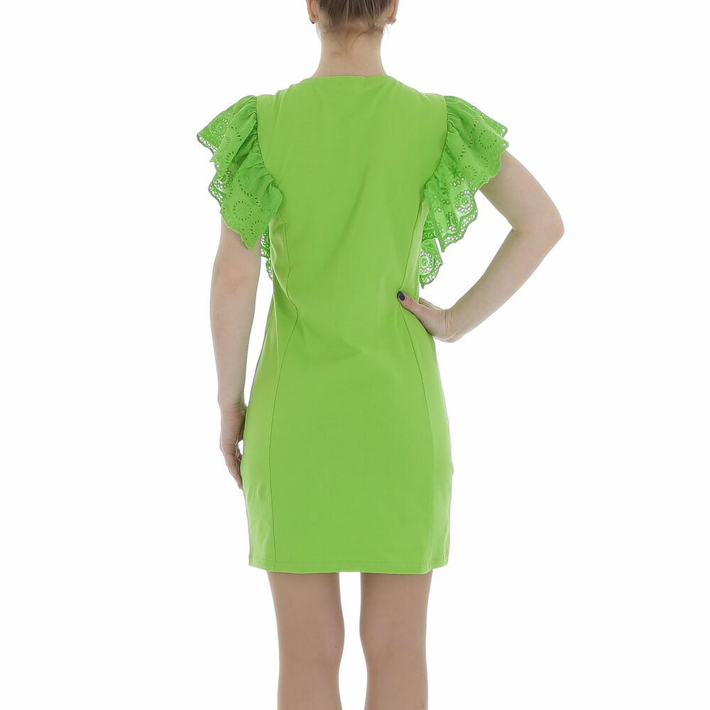 Rochie mini Metrofive - verde dama