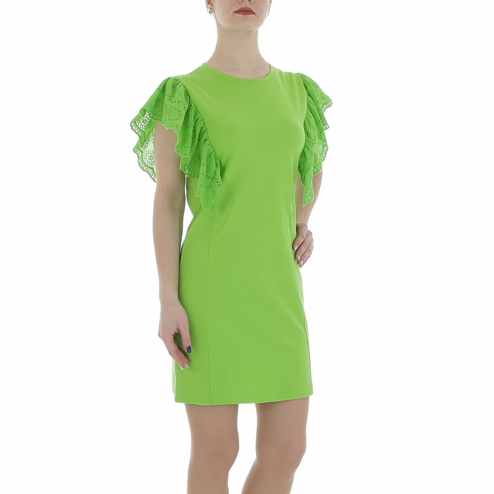 Rochie mini Metrofive - verde dama