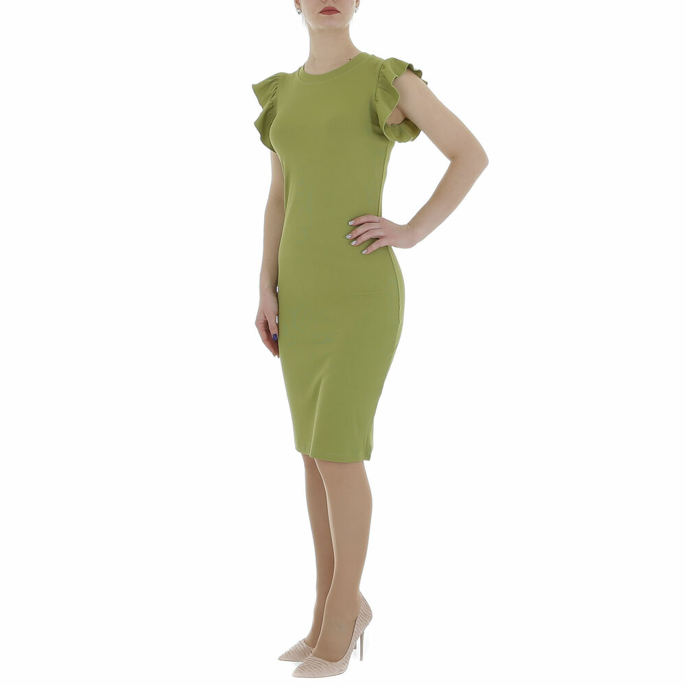 Rochie mini Metrofive - verde dama