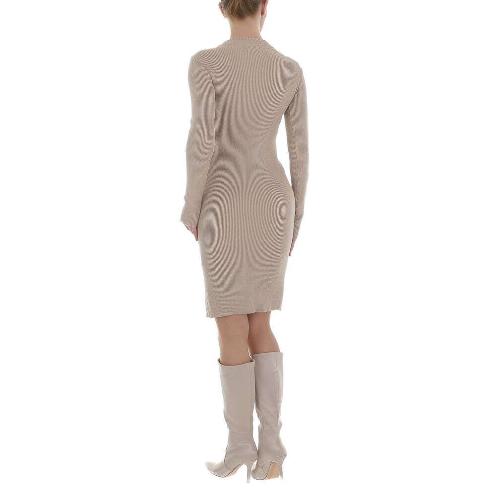 Rochie midi toamna mulata - Emma & Ashley bej dama