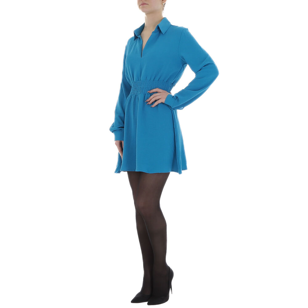 Rochie tip bluza Metrofive - albastru dama