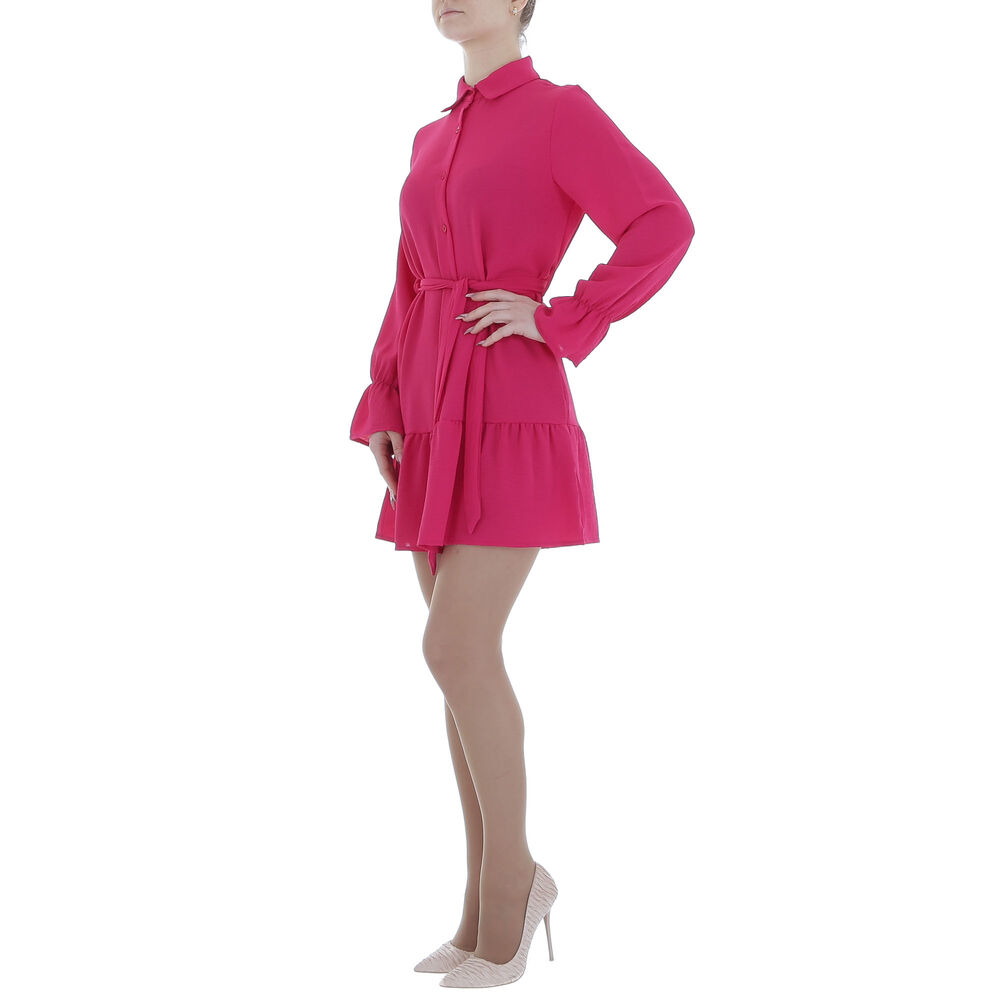 Rochie tip bluza Metrofive - roz fuchsia dama