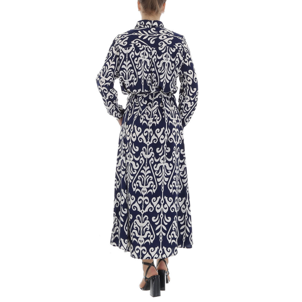 Rochie tip bluza Miss Aless - DK.albastru dama
