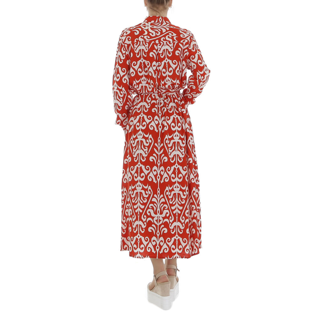 Rochie tip bluza Miss Aless - rosu dama