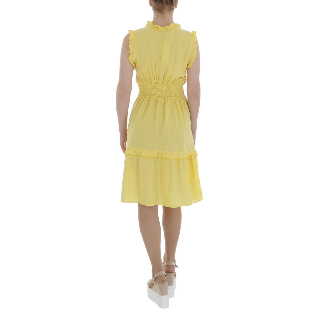Rochie vara AOSEN - galben dama