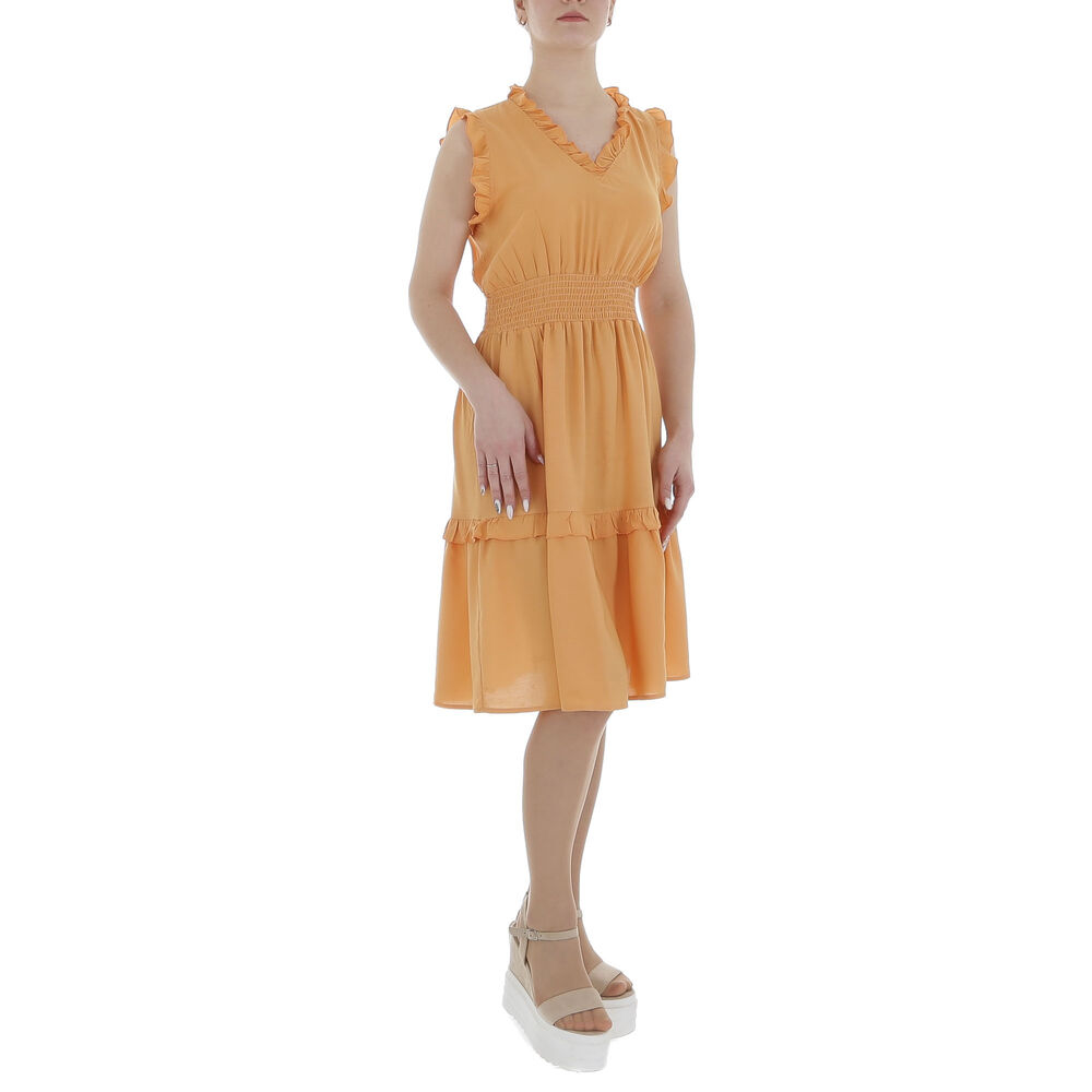 Rochie vara AOSEN - portocaliu dama