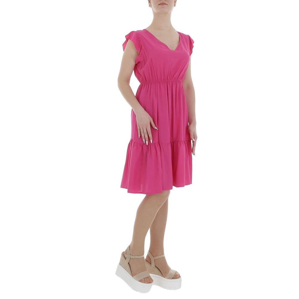 Rochie vara AOSEN - roz fuchsia dama
