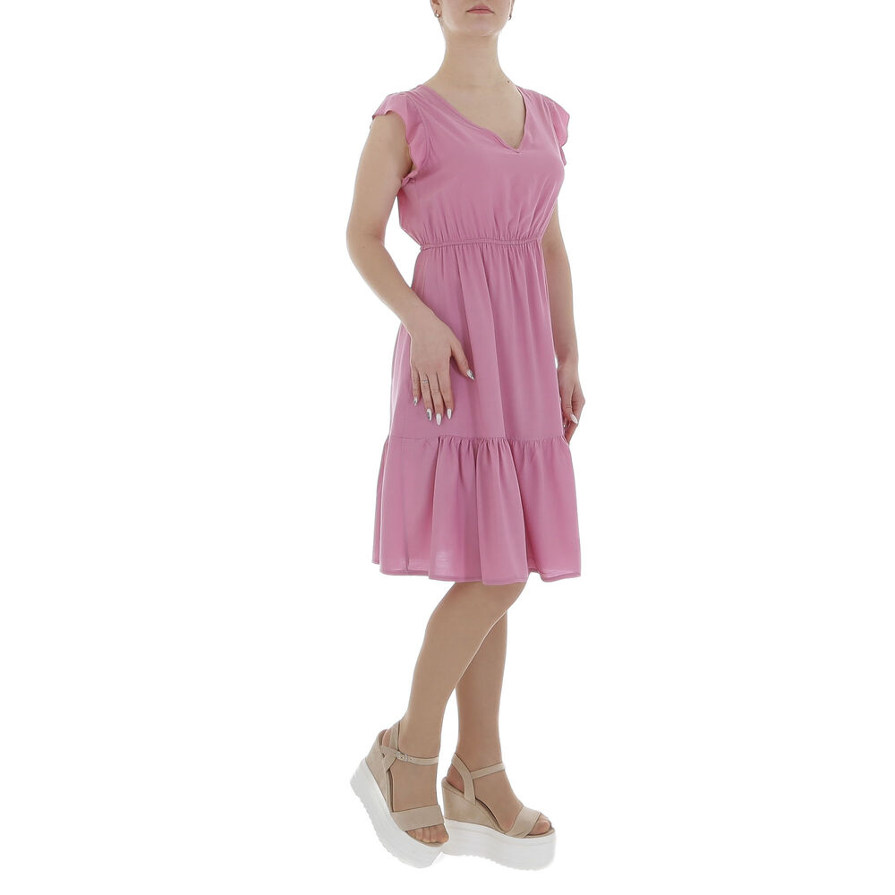 Rochie vara AOSEN - roz pudrat dama