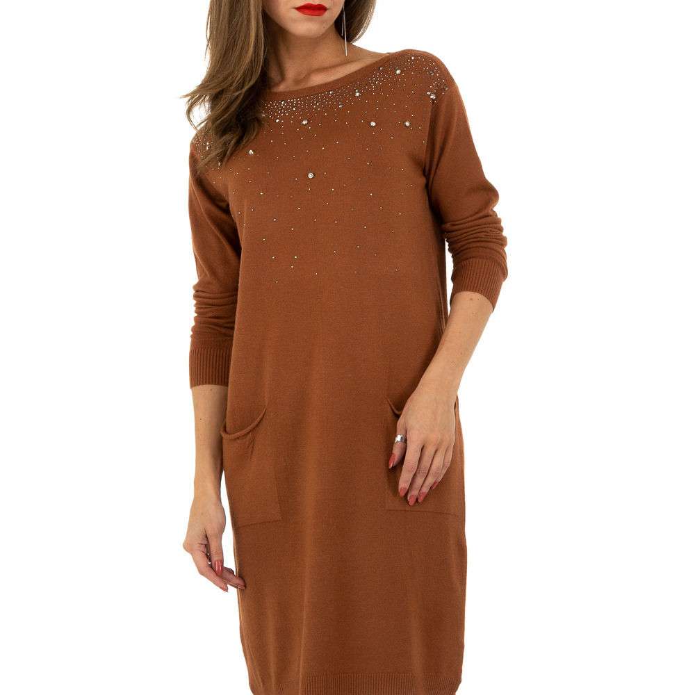 Rochie Whoo Fashion marime universala - maro dama