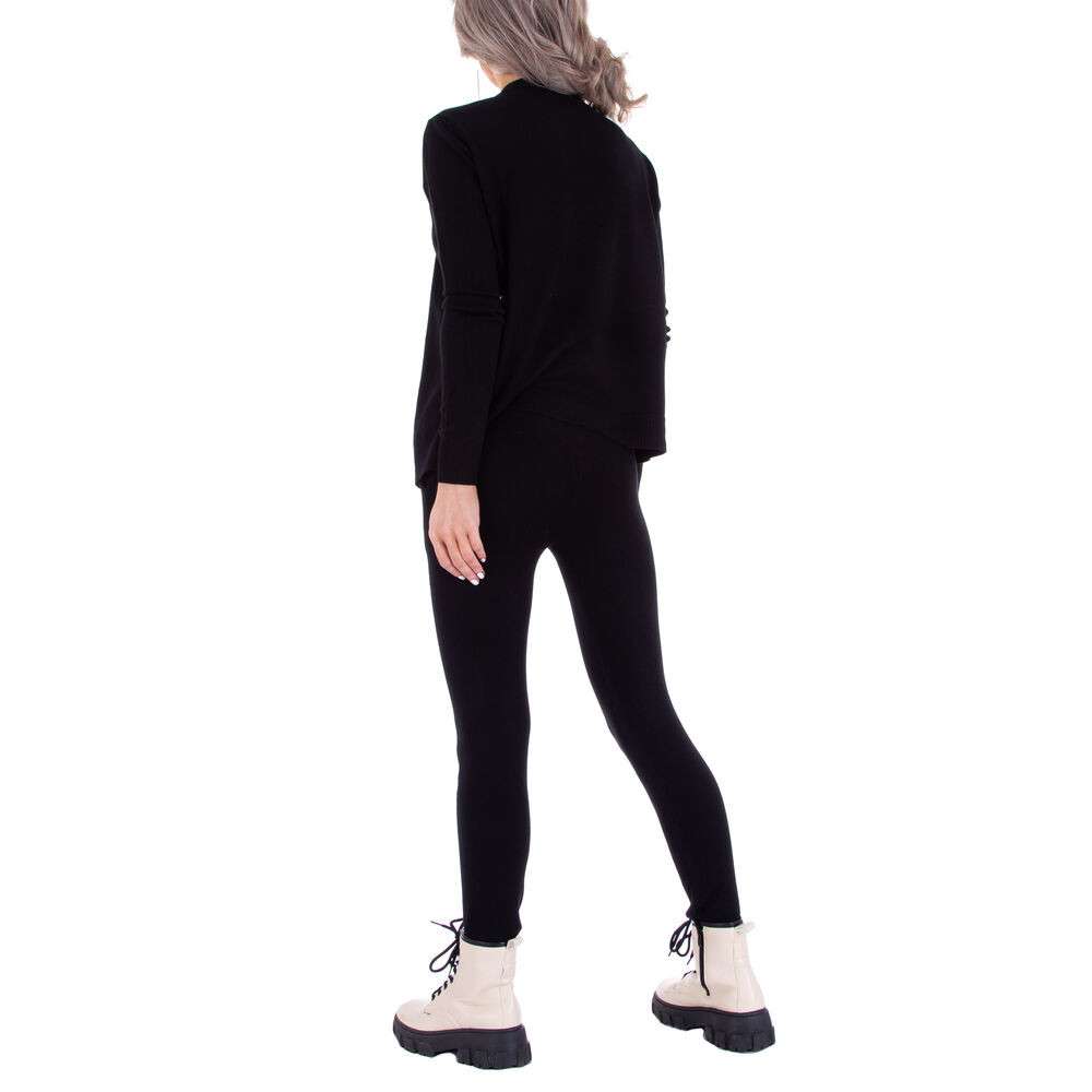 Compleu casual din 3 piese - Emmash   negru dama