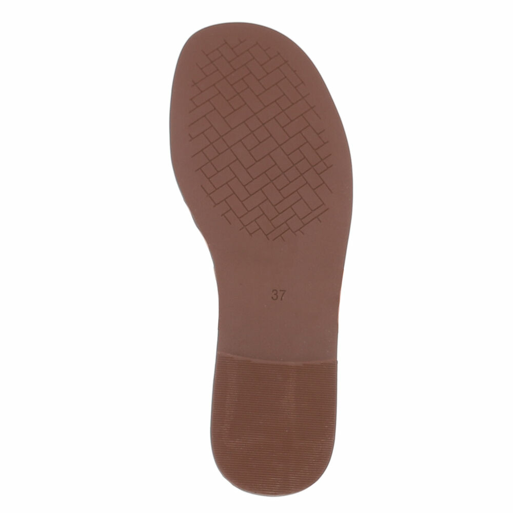 Sandale joase plat - alb dama
