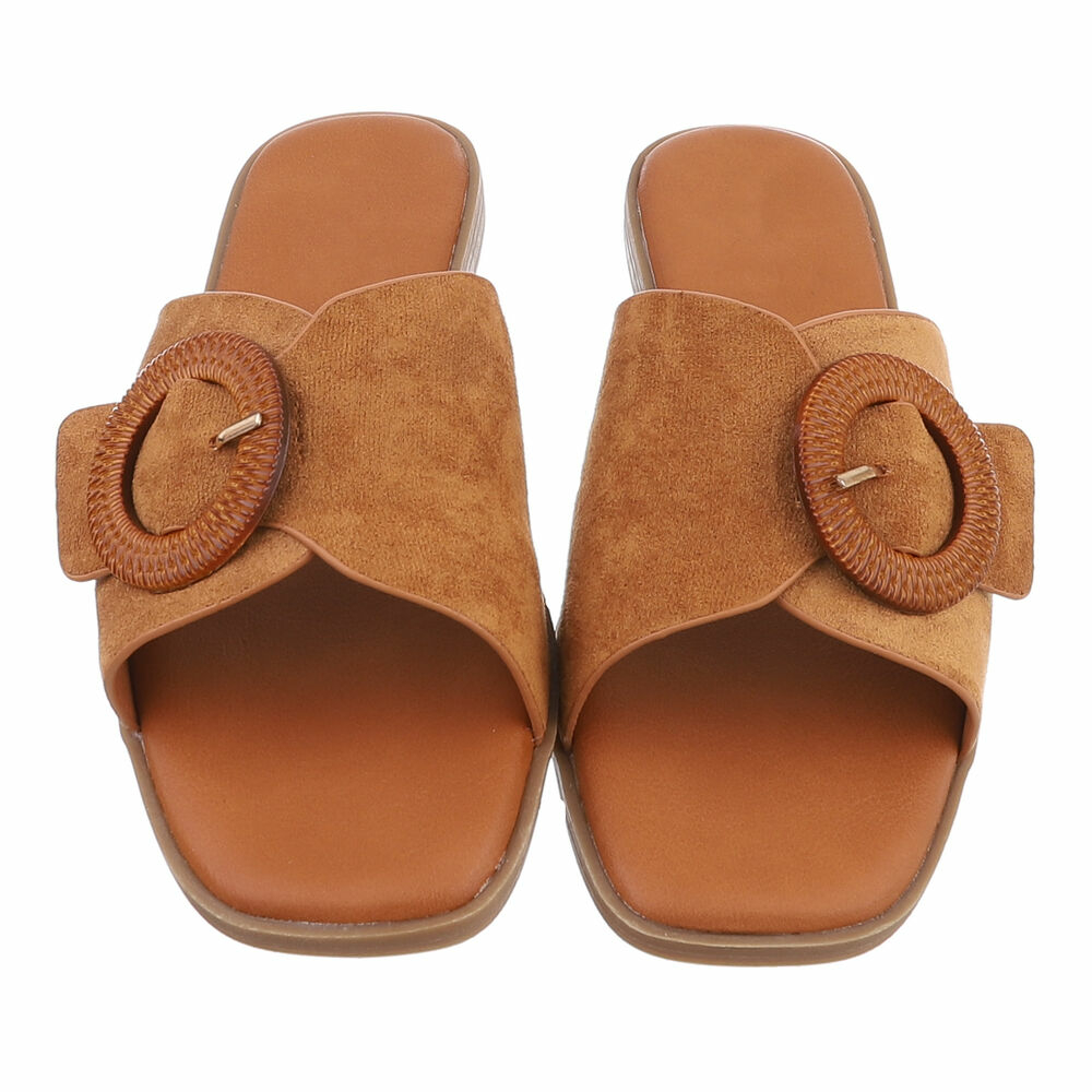 Sandale joase plat - bej dama