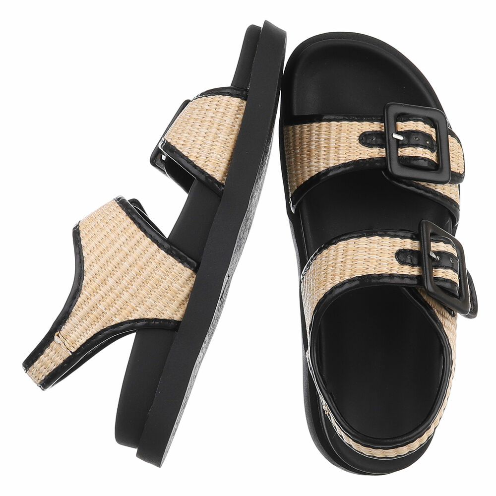 Sandale joase plat - bej dama
