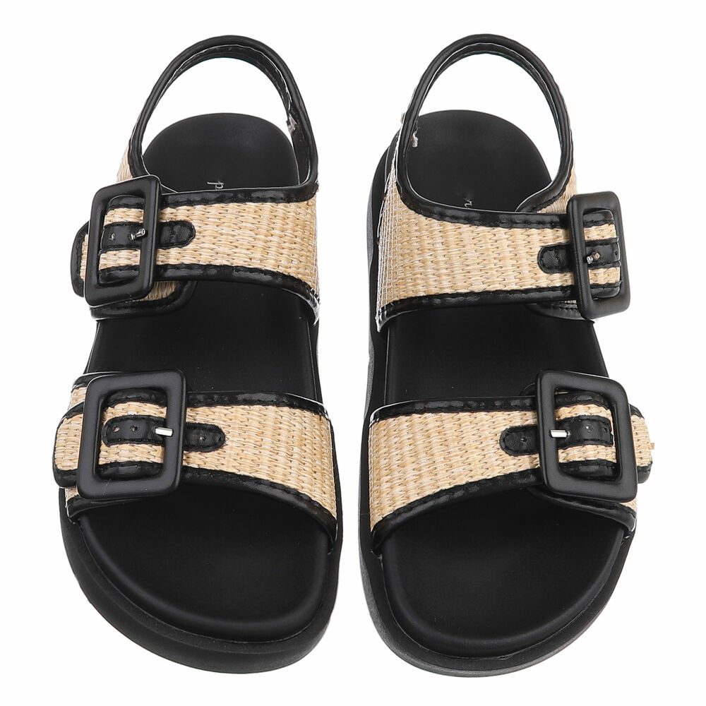 Sandale joase plat - bej dama