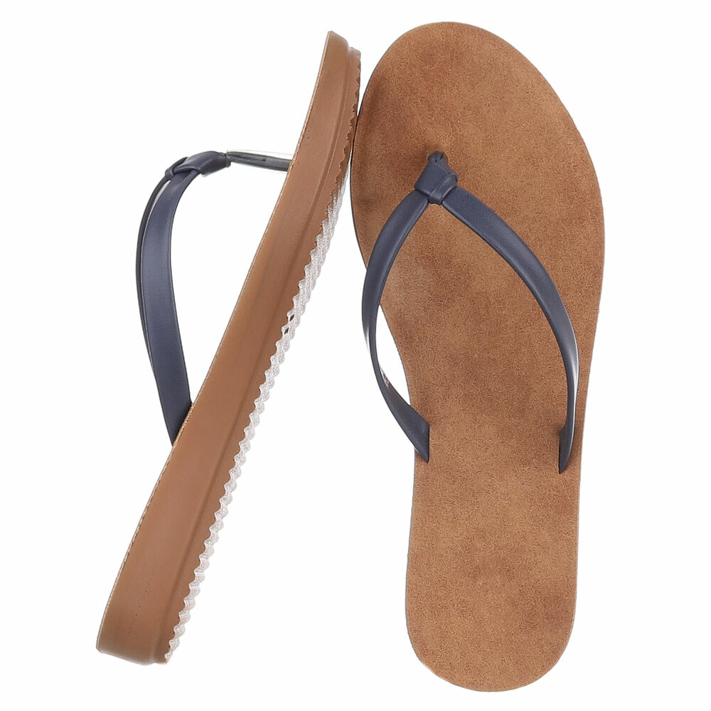 Sandale joase plat - dkblue dama