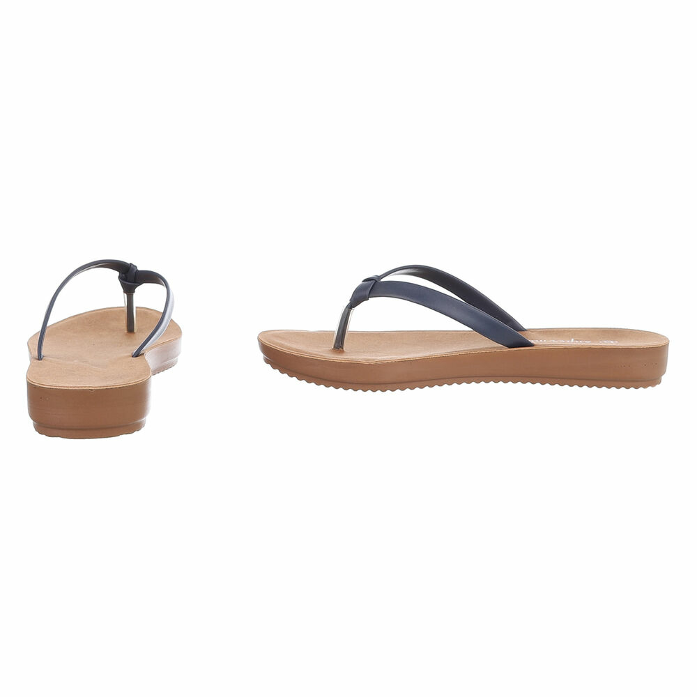 Sandale joase plat - dkblue dama
