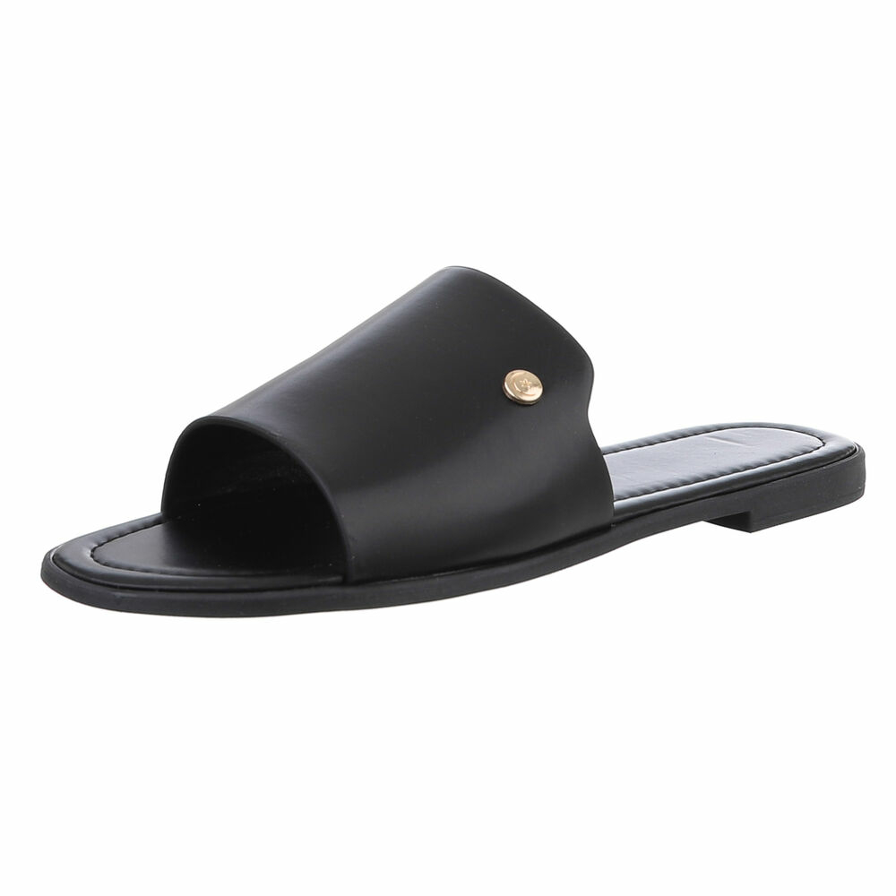 Papuci fara toc - negru dama