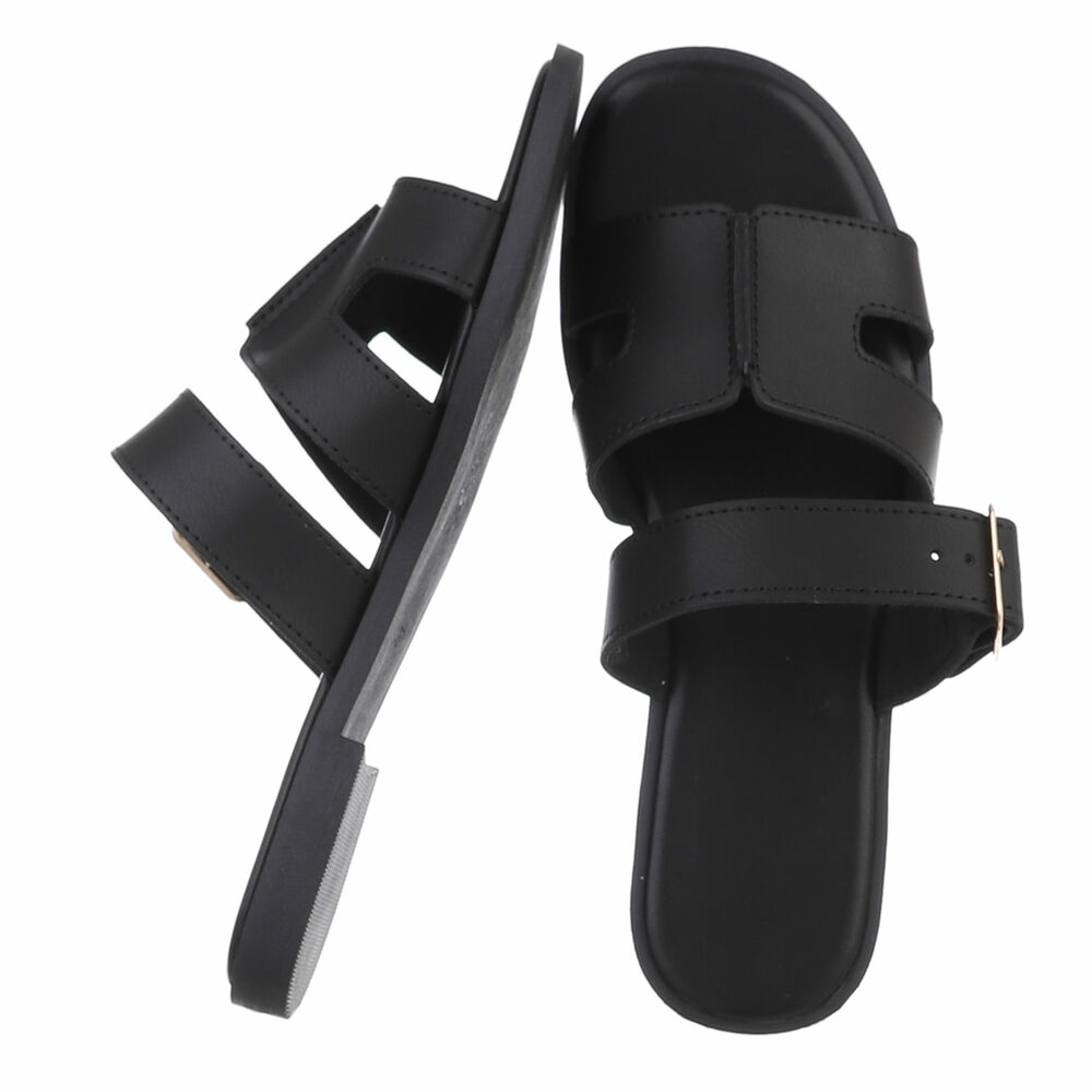 Papuci fara toc - negru dama