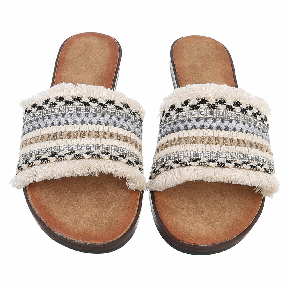 Sandale joase plat - negru dama