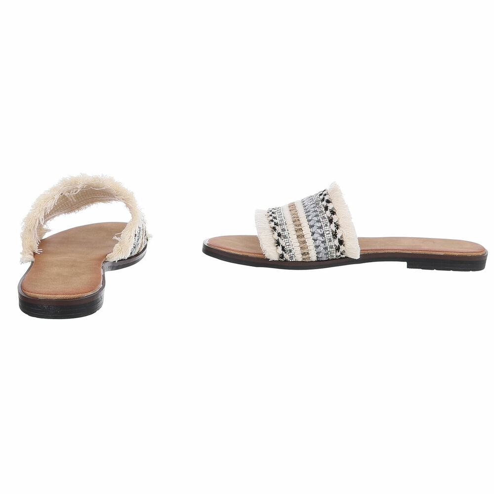 Sandale joase plat - negru dama