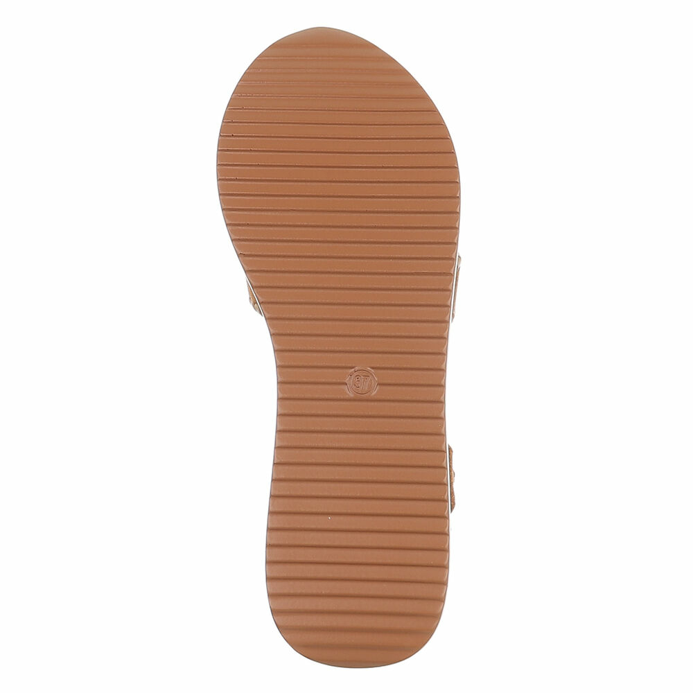 Sandale platforma - bej dama