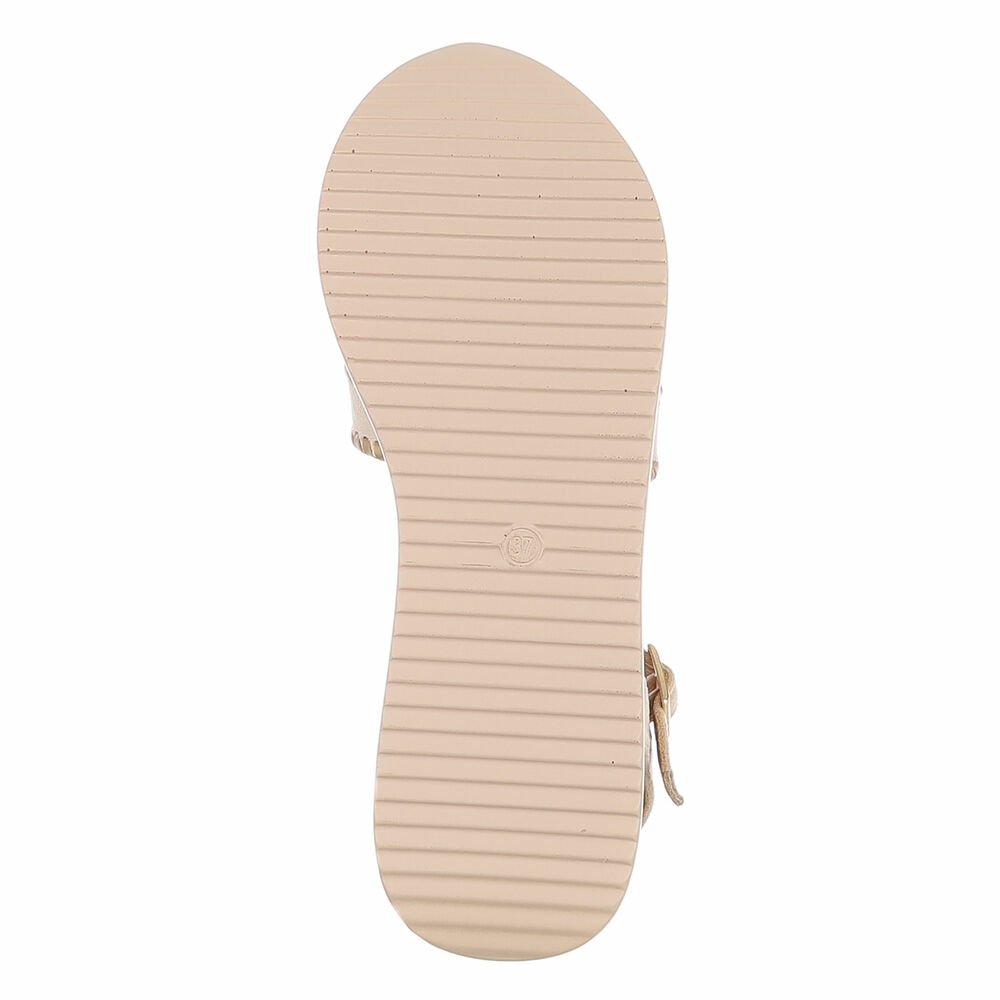 Sandale platforma - bej dama