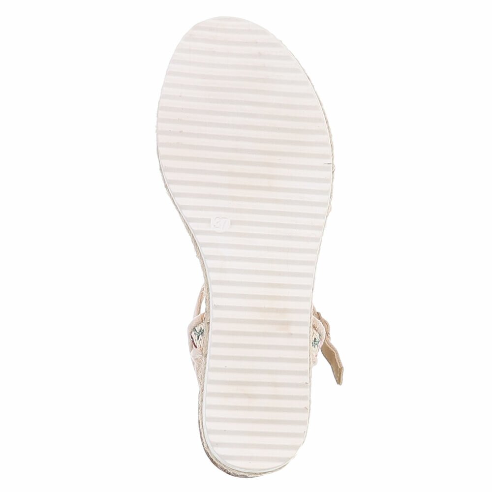 Sandale platforma - bej dama