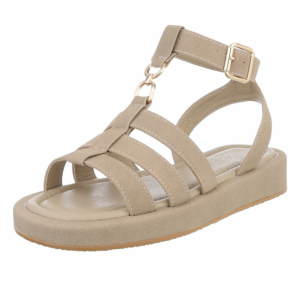 Sandale platforma - kaki dama