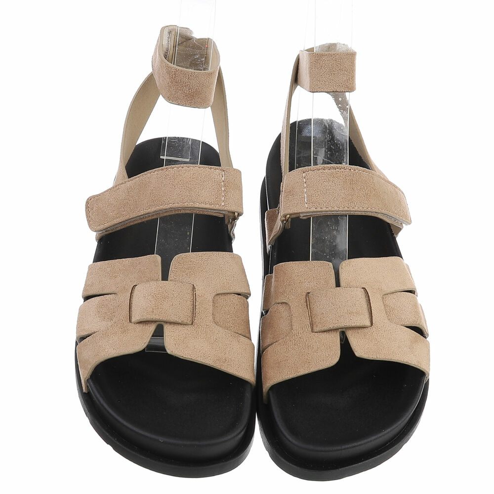 Sandale platforma - kaki dama