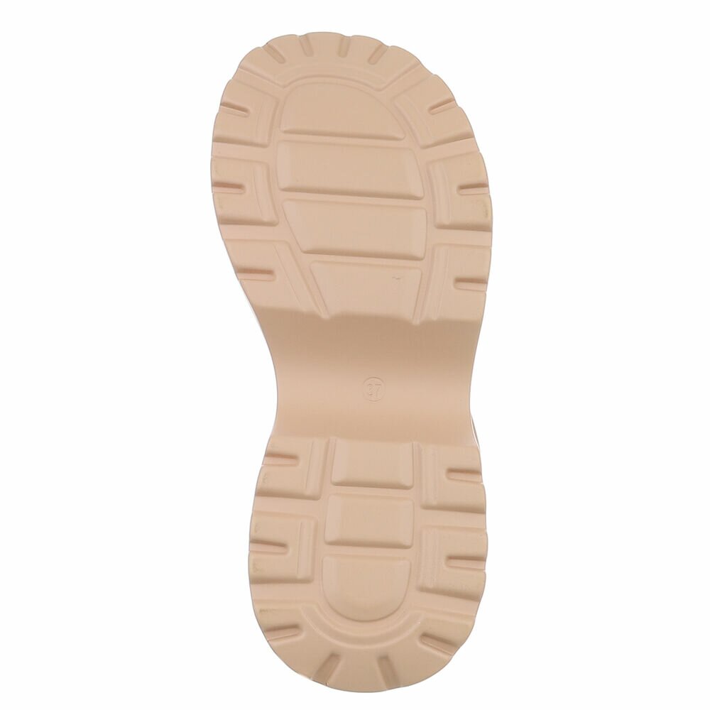 Sandale cu talpa groasa - kaki dama