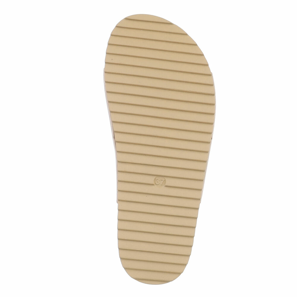 Papuci fashion cu platforma groasa - negru dama