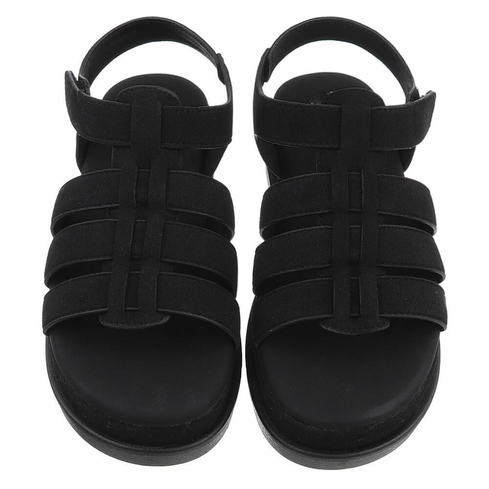 Sandale platforma - negru dama